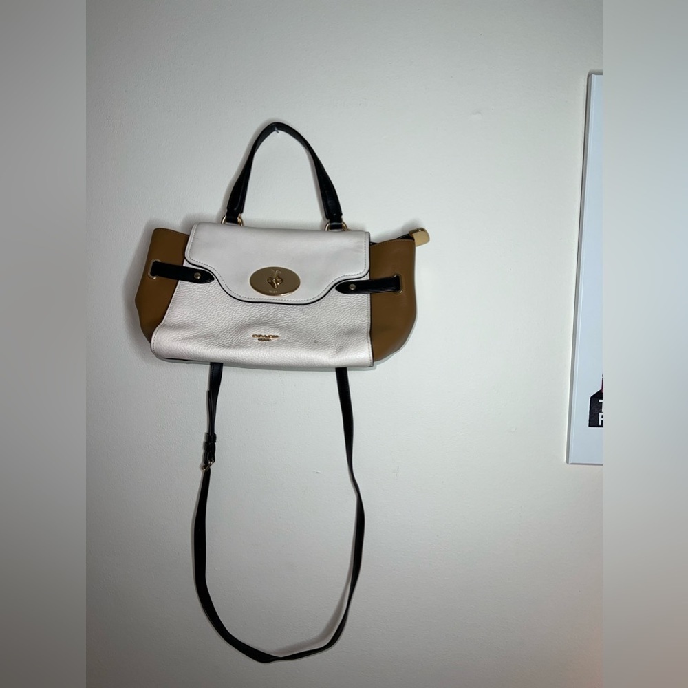 Coach Blake Flap Carryall in Colorblock